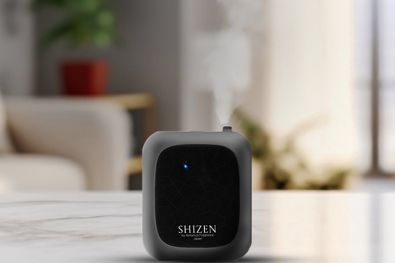 Shizen SBX1 dari dekat di atas meja marmer