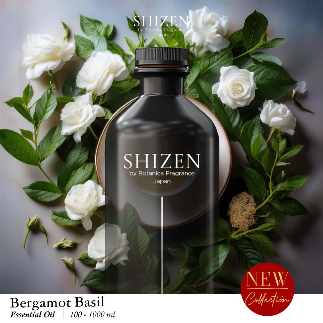 Bergamot Basil - Essential Oil Inspired by Roman holiday Rome