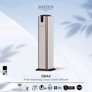 Floor Standing Luxury Scenting Machine - SBA2 Silver