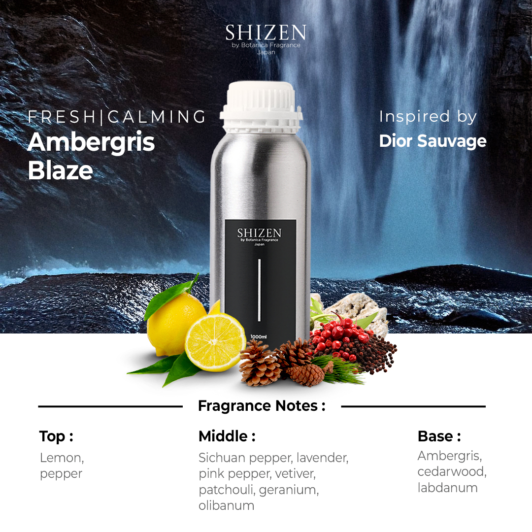 Ambergris Blaze - Essential Oil Inspired by Dior Sauvage - Image 2