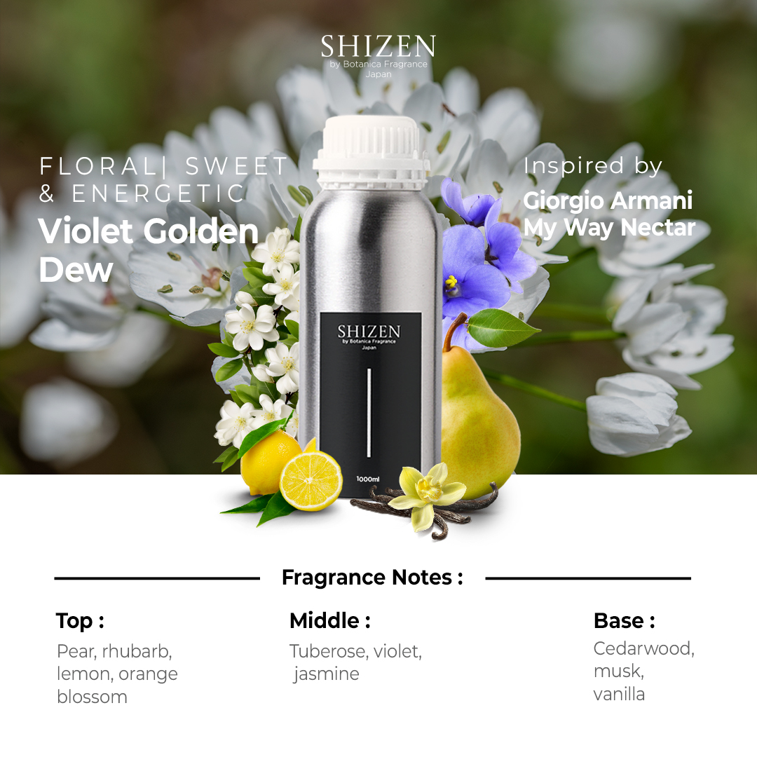 Violet Golden Dew - Essential Oil Inspired by Giorgio Armani My Way Nectar, 2024 - Image 2