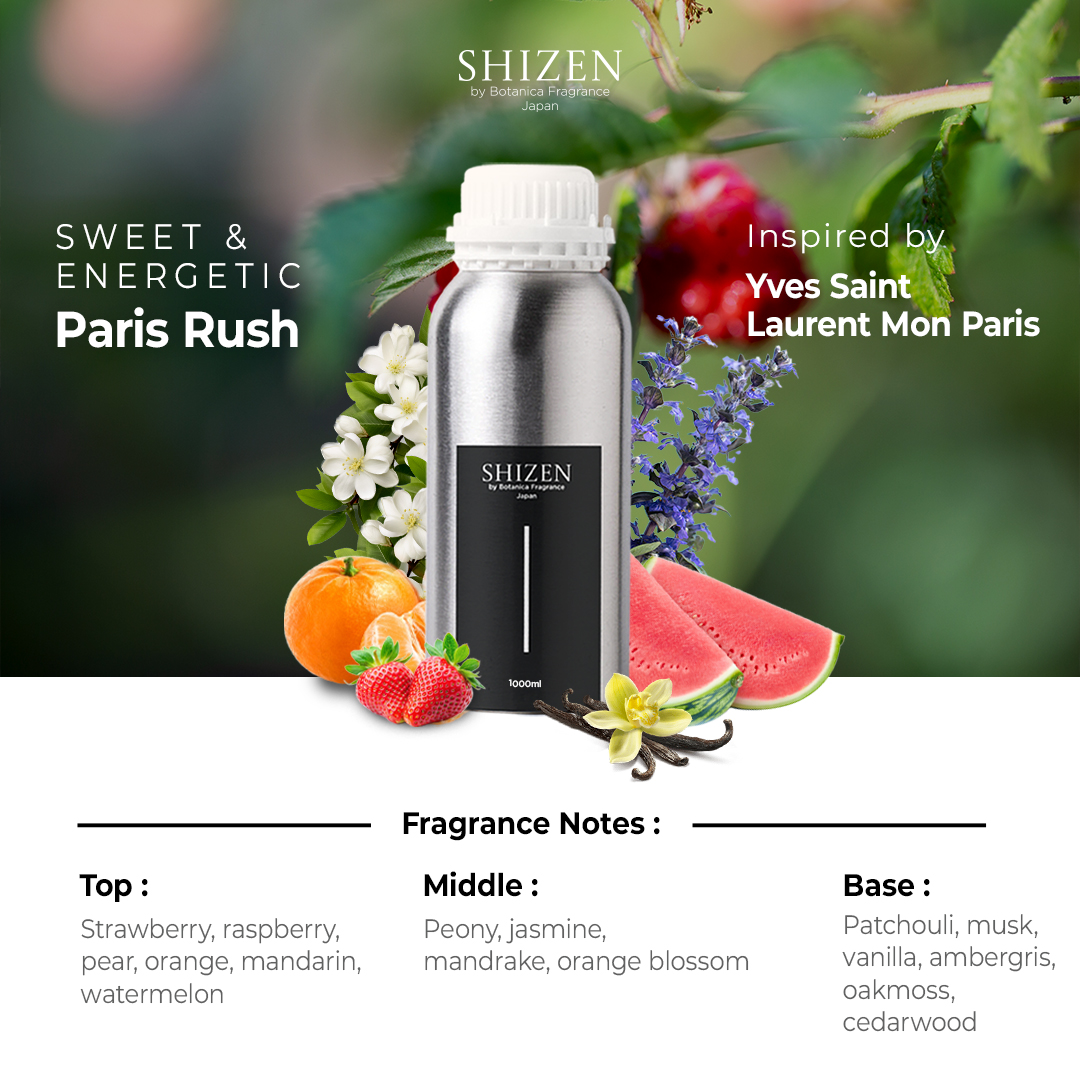 Paris Rush - Essential Oil Inspired by YSL Yves Saint Laurent Mon Paris,2016 - Image 2