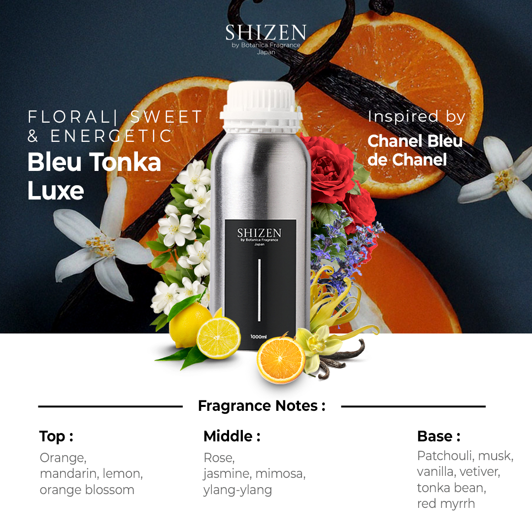 Bleu Tonka Luxe - Essential Oil Inspired by Chanel Bleu de Chanel - Image 2