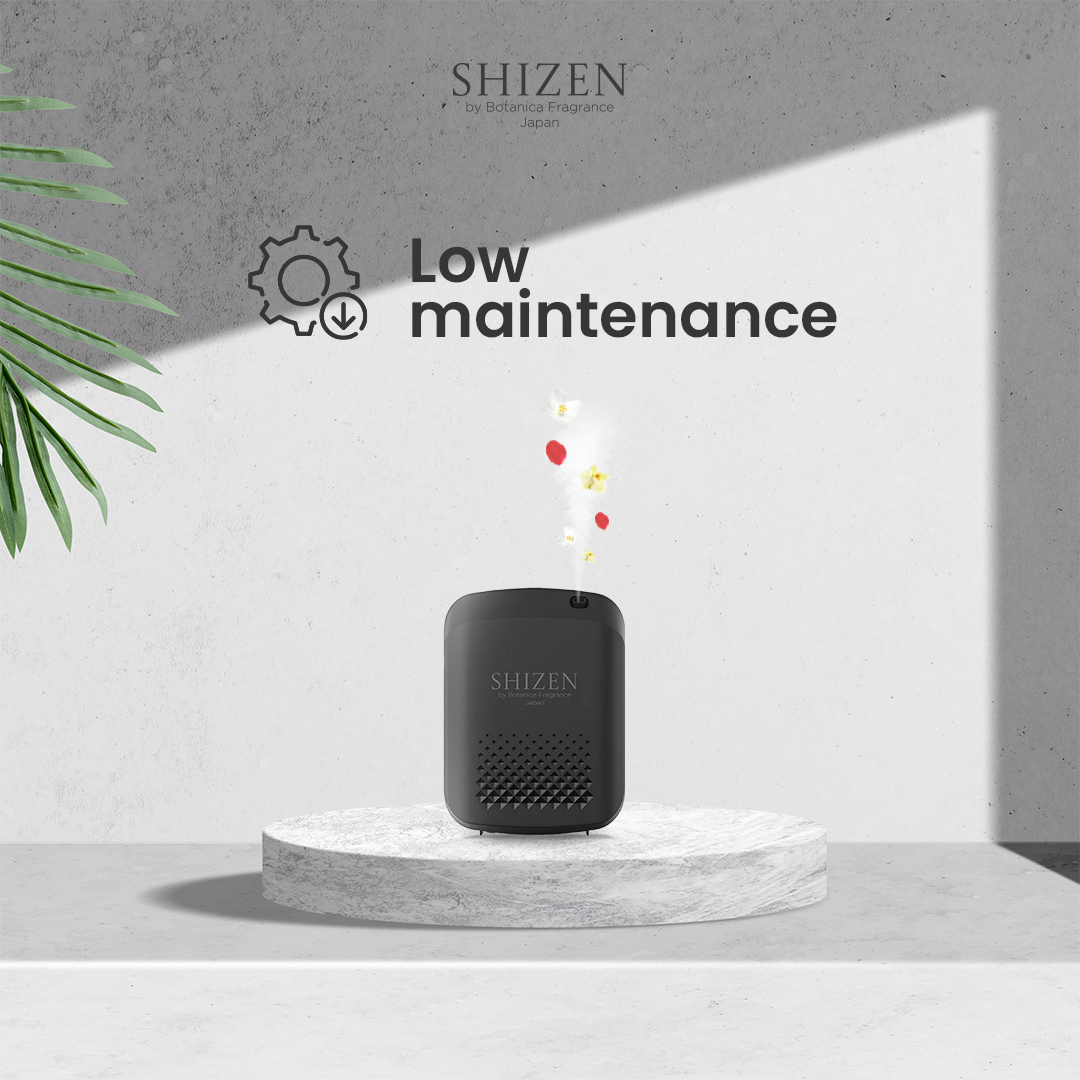 Shizen Smart Scenting Machine Fragrance Diffuser SBG5 - Black - Image 5