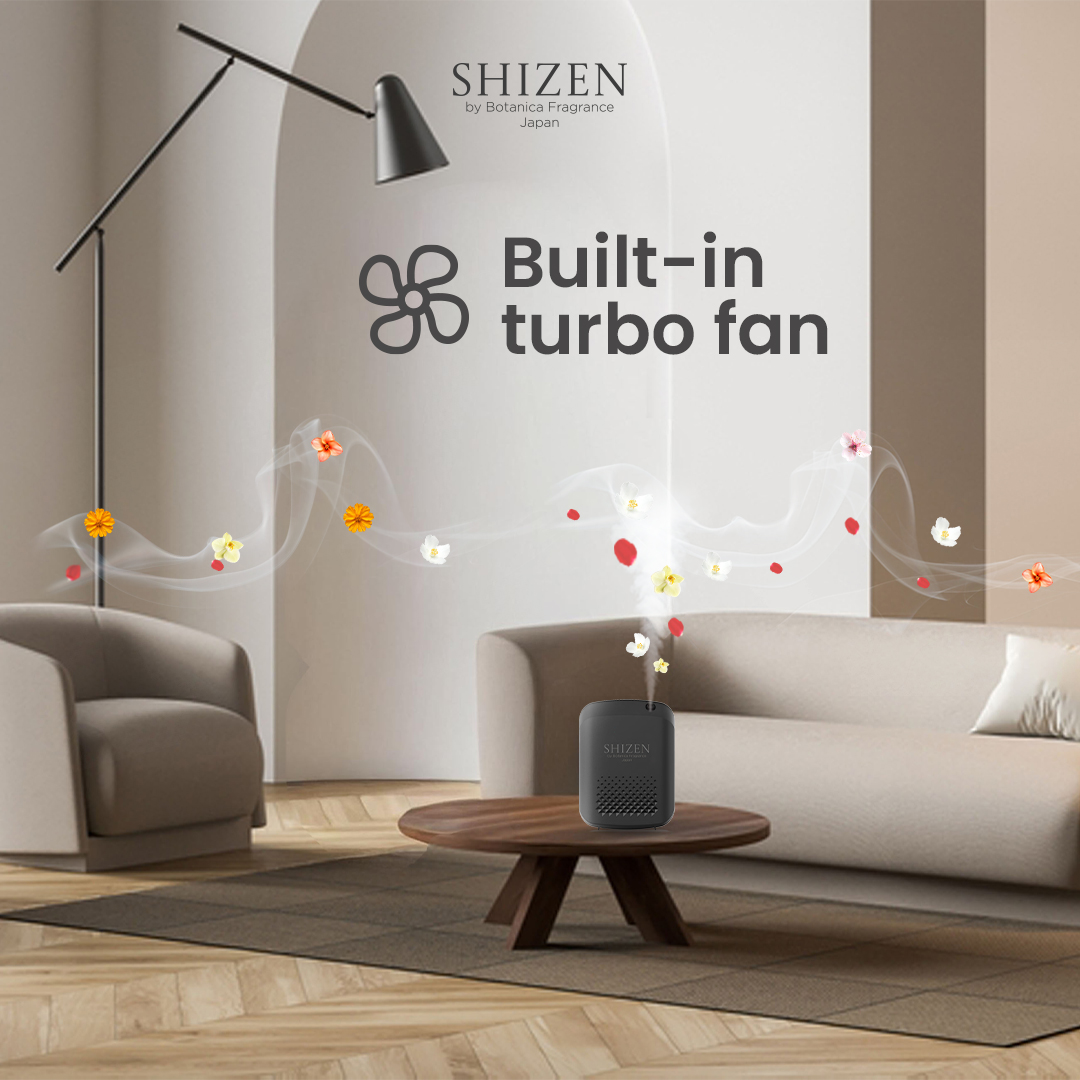 Shizen Smart Scenting Machine Fragrance Diffuser SBG5 - Black - Image 3