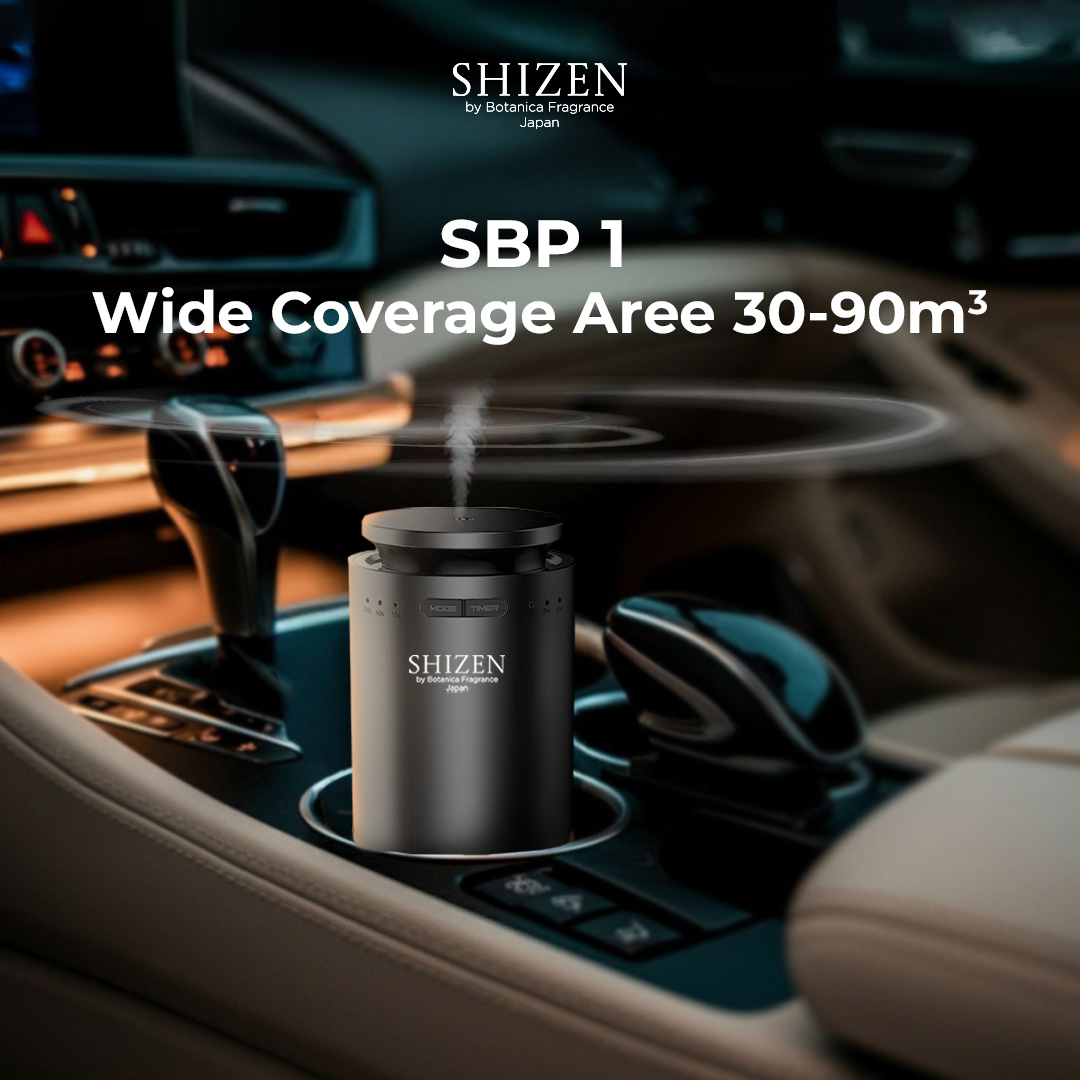 Shizen Car Diffuser Aromaterapi SBP1 – Silver - Image 2