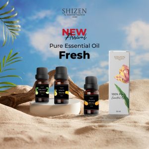 Shizen Essential Oil Fresh Series 15ml – 100% Pure untuk Diffuser & DIY Aromatherapy